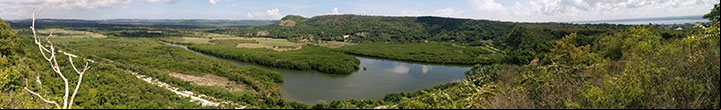 Foto panorámica del Valle del Yumurí