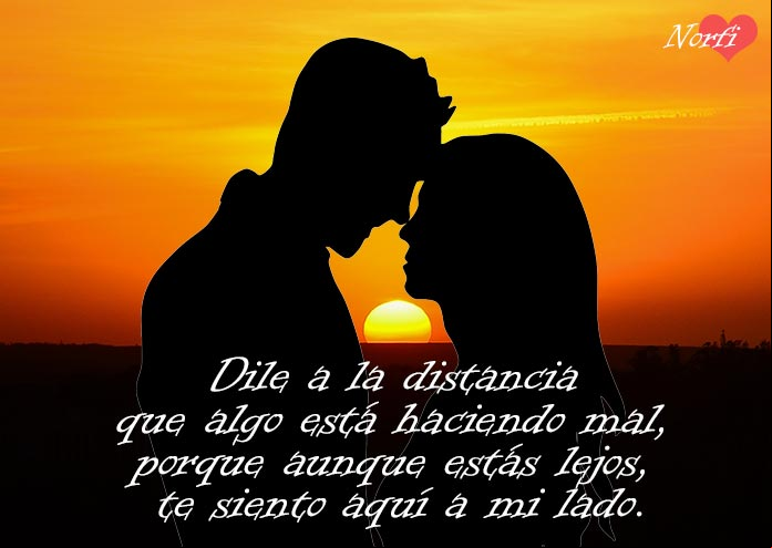 Te siento aquí a mi lado