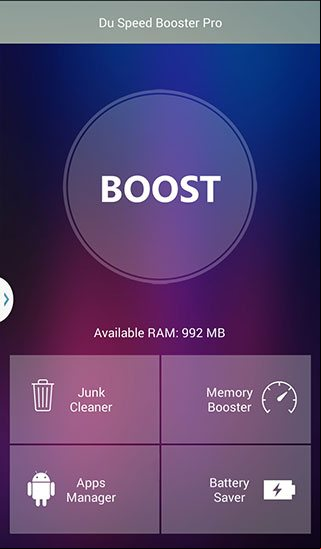 Du Speed Booster, herramienta para acelerar un dispositivo con Android