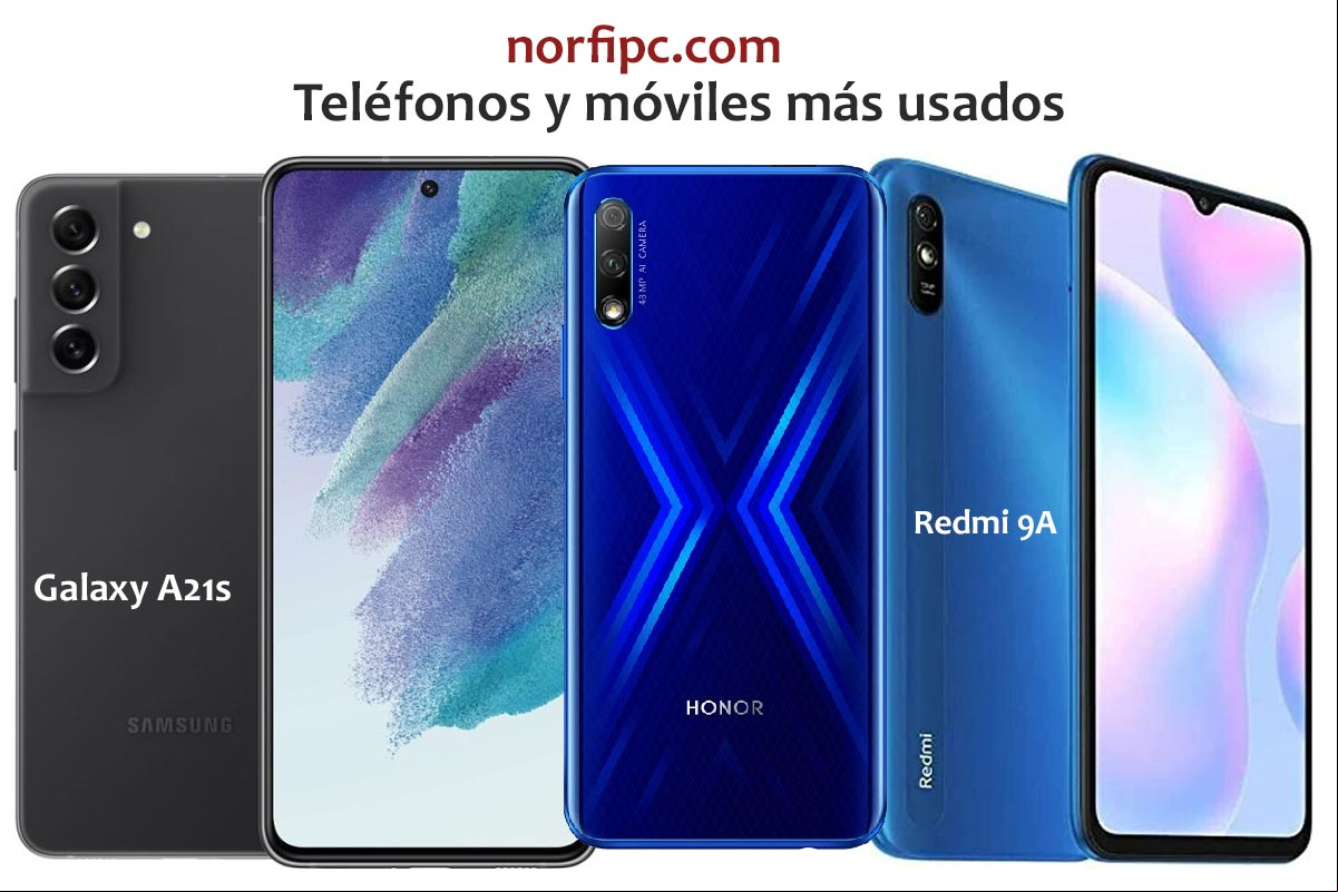 Teléfonos y móviles más usados en internet en 2022 Teléfonos y móviles más usados en internet en 2022
