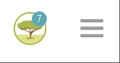 Árboles plantados por mí al usar el buscador Ecosia