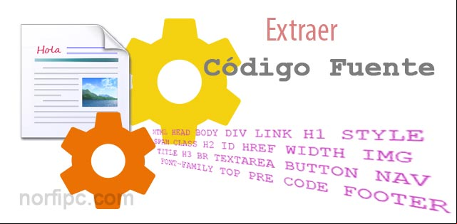 Como extraer y escribir el código fuente de una página web