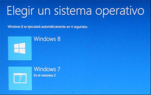 Menú de inicio dual en Windows 8